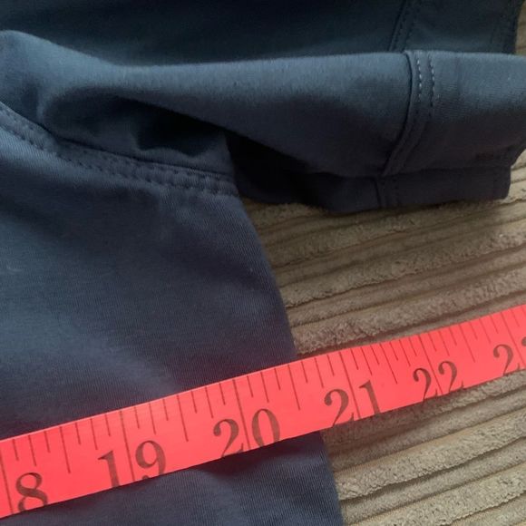 Mens Field & Stream Quarter Snap Button Navy Short Sleeve Polo Shirt - Picture 6 of 6